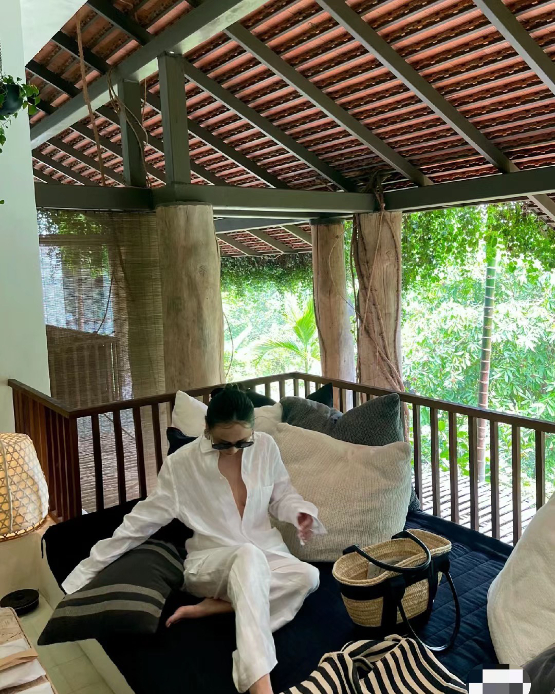 极简风Ro@用心推荐百分之100亚麻衬衫宽松版随性自在可做防晒