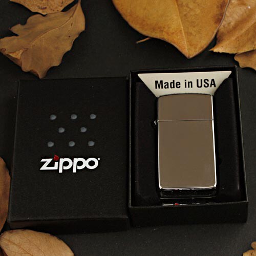 美国原装正品 ZIPPO打火机 芝宝窄机 纤巧镜子1610 专柜正版限量