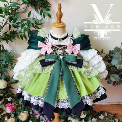连衣裙安娜蓬蓬裙公主女童秋冬
