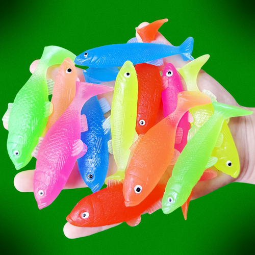 软胶小鲫鱼沙丁鱼玩具包邮