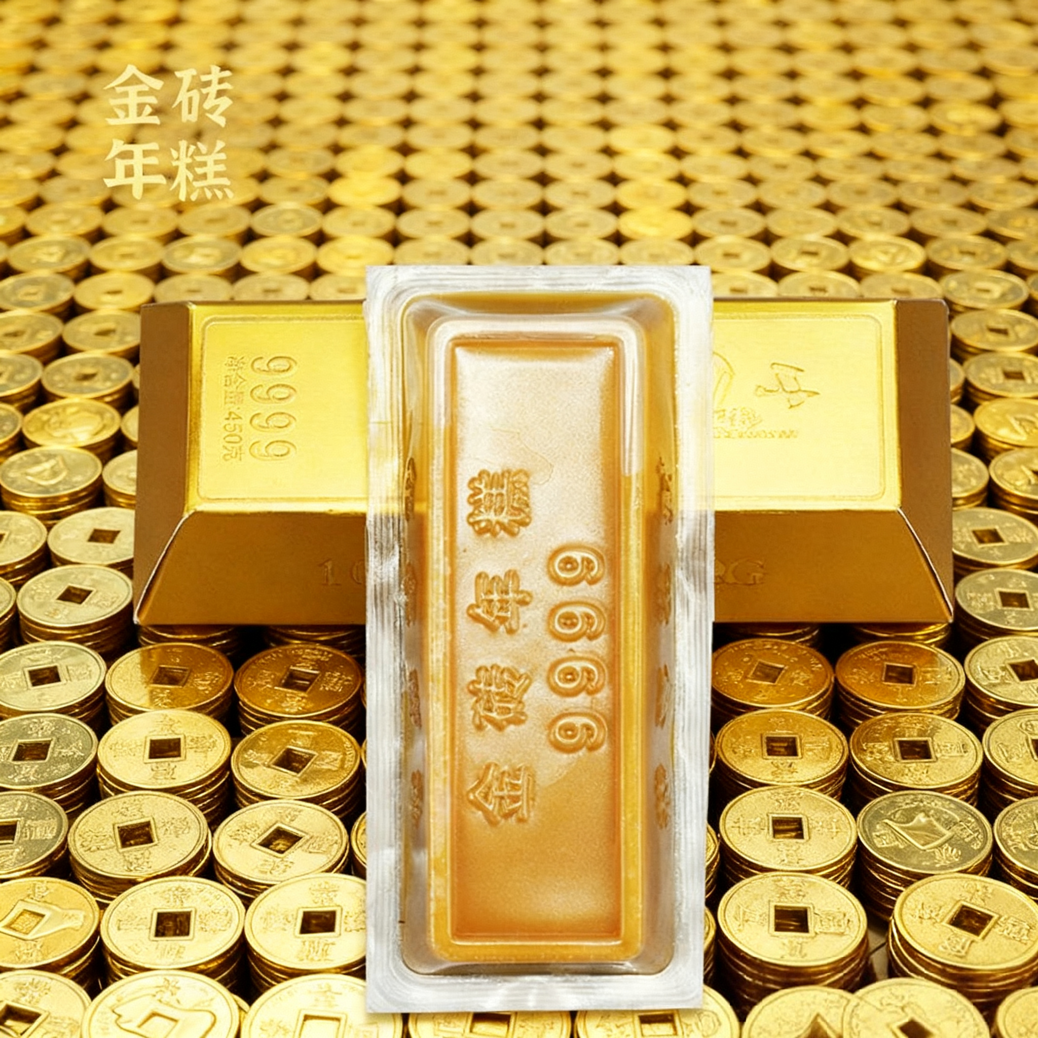 香港顺香鱼形年糕双鱼纳福锦鲤迎春金砖年糕送礼开业拜神八宝鱼
