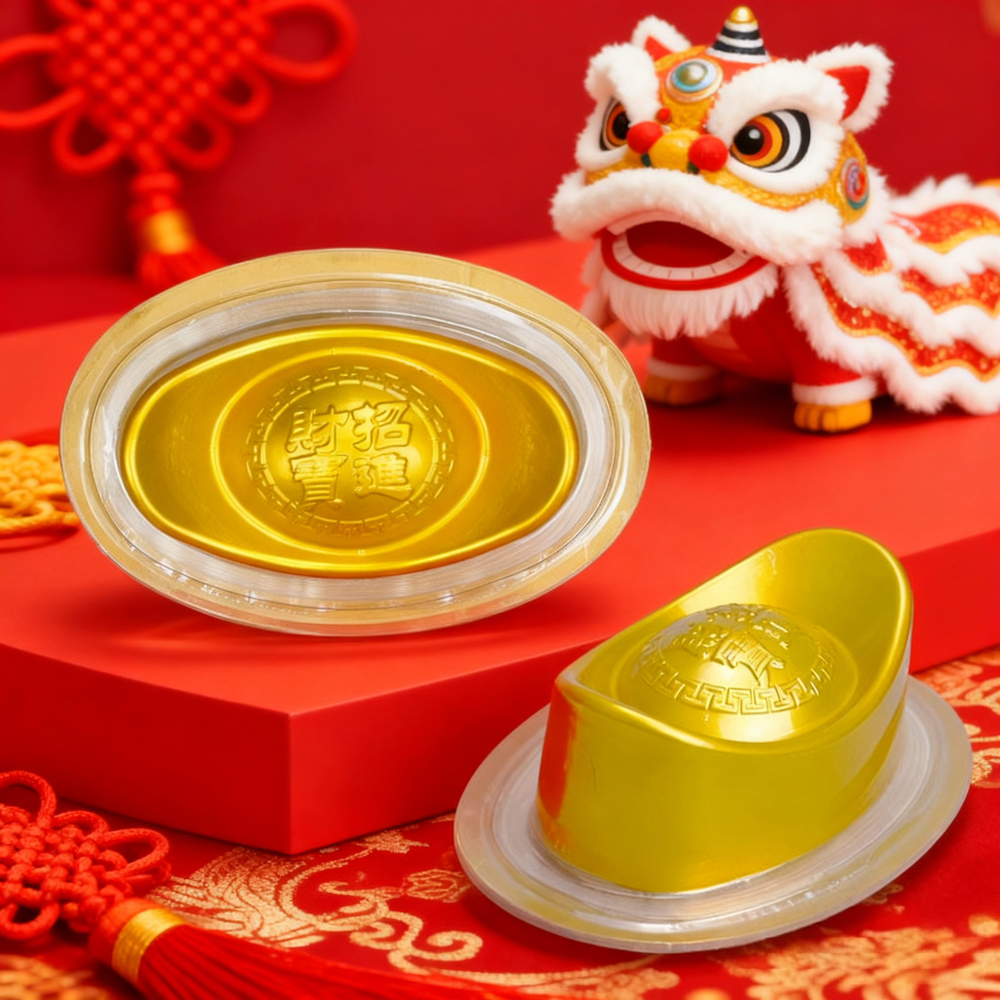 顺香年糕锦鲤金砖金元宝广州特产酒店祭祖拜神开店送礼节日摆件