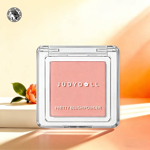 Judydoll橘朵单色腮红高光修容腮红膏提亮膨胀腮红