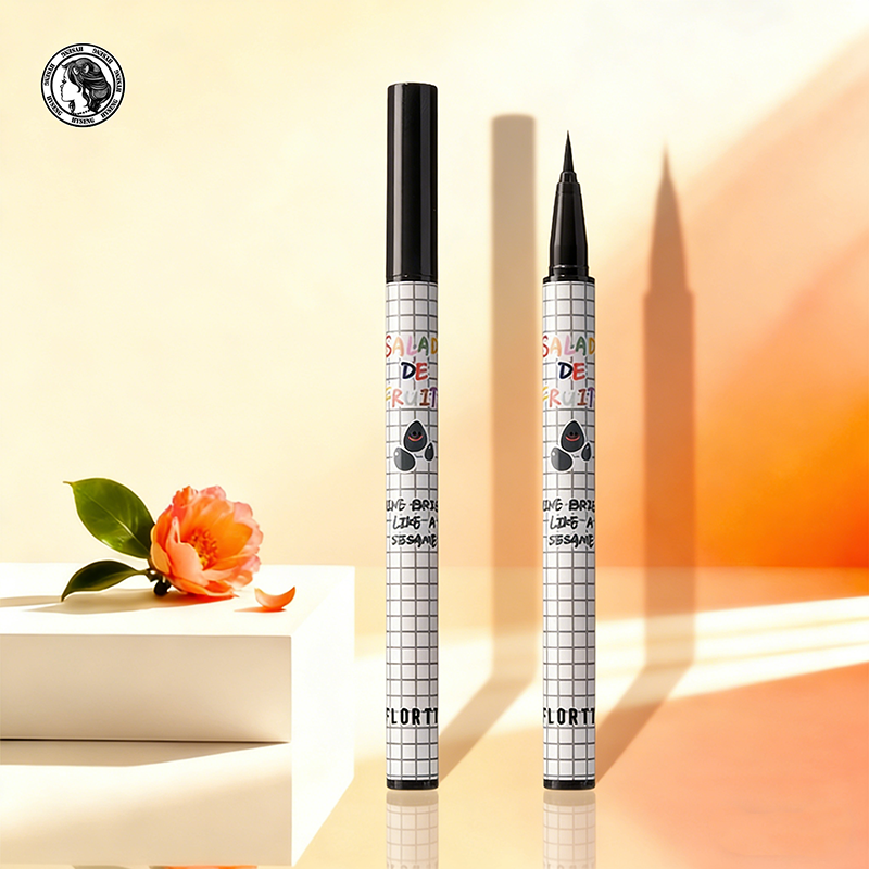 FLORTTE/花洛莉亚水果沙拉系列彩色眼线液笔防水顺滑自然,彩妆/香水/美妆工具,眼线,淘宝优惠券,粉丝福利购,淘宝优惠卷