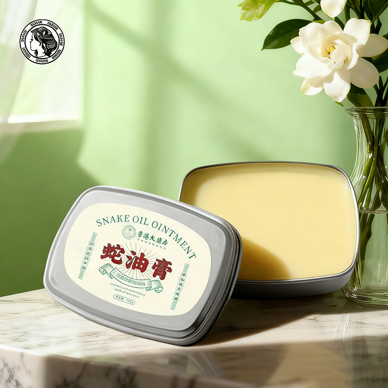 甄选 秋冬抗裂【香港萬寧大藥房蛇油膏】让你告别“干裂老农手脚