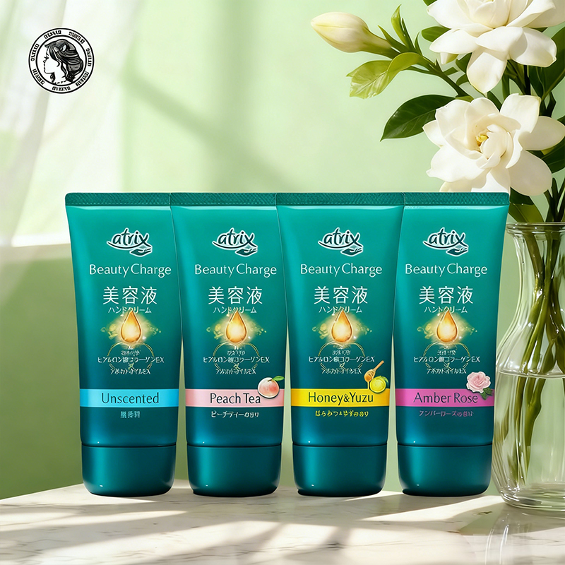 甄选 24年新款花王atrix护手霜+夜用护手霜