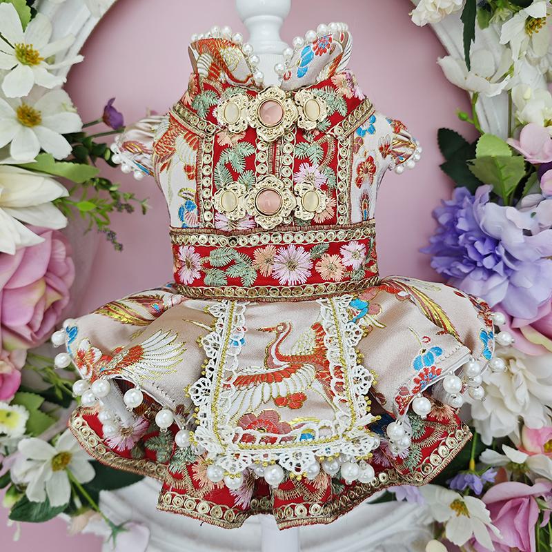 私寵手作寵物狗寵物貓拜年秀禾服