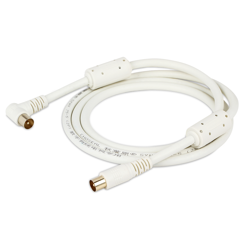 Choseal/秋叶原 QS325/225电视信号高清有线电视线闭路TV机顶盒线