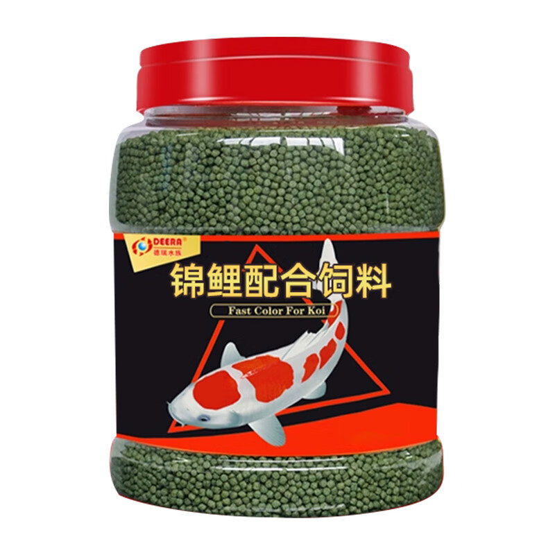 德瑞水族锦鲤金鱼小颗粒饲料