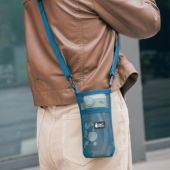 户外水杯收纳袋旅行斜挎水壶挂包旅行便携手提多功能保温杯保护套