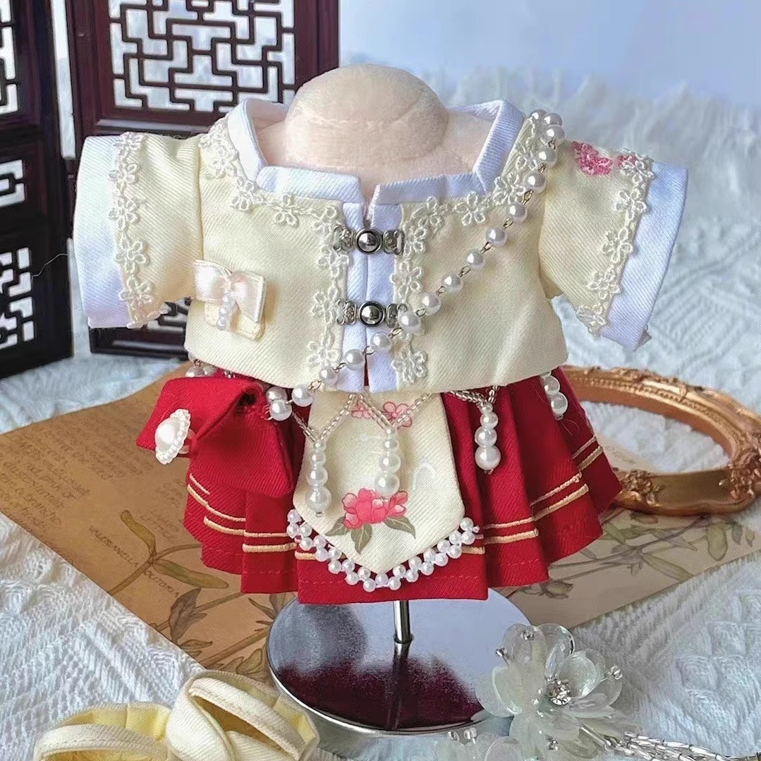 初见娃衣中国风20cm汉服过年服