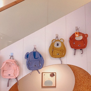 比利时Trixie幼儿园书包男女孩儿童小书包宝宝卡通背包双肩包帆布