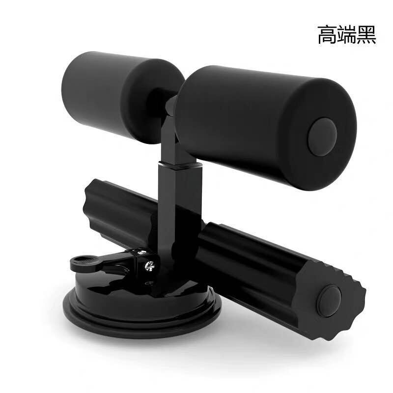 仰卧起坐辅助器收腹机卷腹器 吸盘式健腹健身器材家用 双杆卷腹器