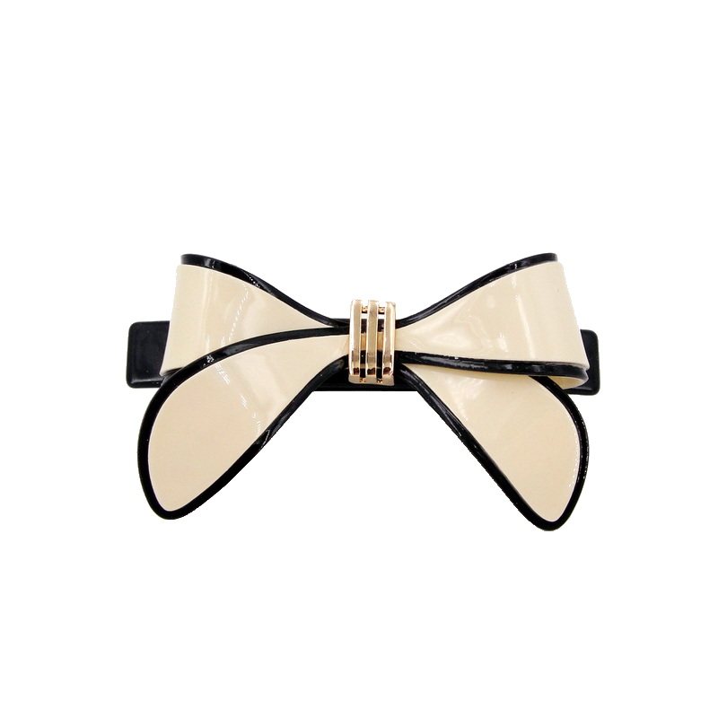 经典日韩蝴蝶结马尾发夹横夹顶夹