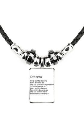 文艺风手工项链饰品吊坠