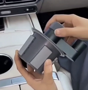 车载悬浮小桌板底座水杯架加高款多功能饮料架大口径支撑架车配件