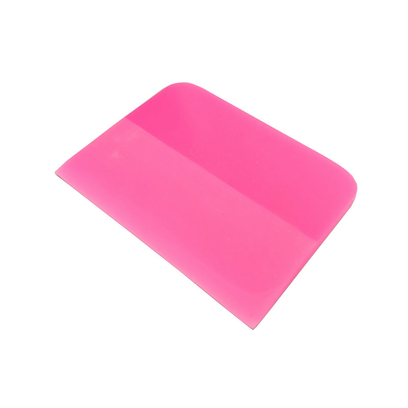 TPU刮板粉红四方软刮汽车隐形车衣膜改色膜玻璃膜太阳膜贴膜工具