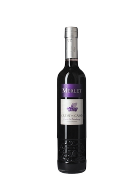 洋酒 MERLET CASSIS莫蕾黑加仑味利口酒500ml