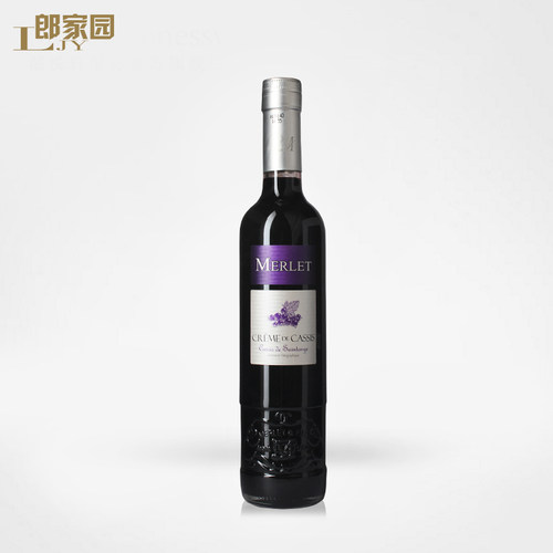 洋酒 MERLET CASSIS莫蕾黑加仑味利口酒500ml