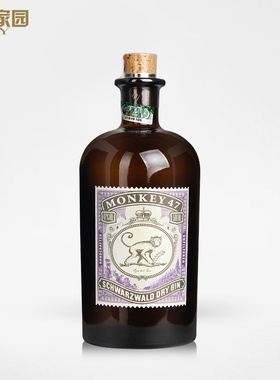 郎家园洋酒MONKEY47猴王47黑森林干金酒风味配制酒