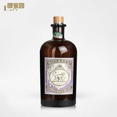 郎家园洋酒MONKEY47猴王47黑森林干金酒风味配制酒