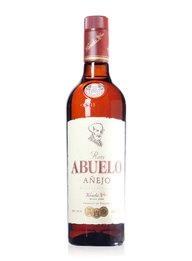 郎家园进口洋酒Ron Abuelo Anejo老爷爷陈年朗姆酒调酒烘焙基酒
