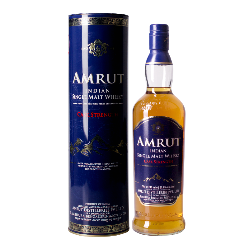 郎家园洋酒AMRUT ORIGIN CASK阿目/雅沐特加强原桶单一麦芽威士忌
