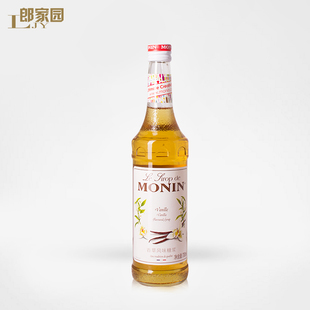 700ml咖啡鸡尾酒果汁饮料 莫林MONIN香草风味糖浆玻璃瓶装