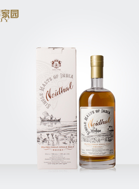 郎家园洋酒Amrut Neidhat阿目/雅沐特高原海岸泥煤单一麦威士忌