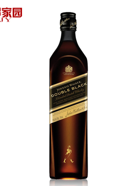 洋酒JohnnieWalker DoubleBlack尊尼获加黑牌黑方醇黑威士忌酒