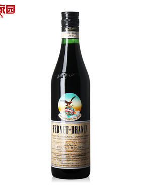 郎家园洋酒包邮Fernet Branca菲奈特布兰卡配制酒 力娇酒
