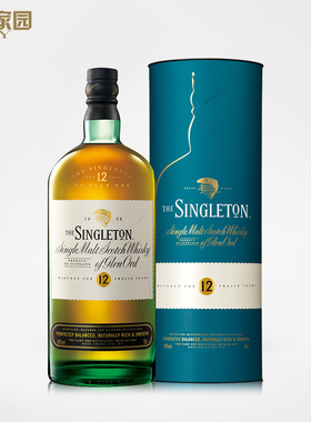 郎家园洋酒Singleton12YO格兰欧德苏格登12年单一麦芽威士忌酒