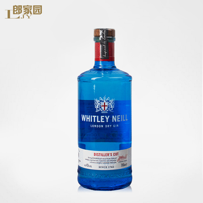 郎家园进口洋酒WHITLEY NEILL惠特利尼尔酿酒师臻选金酒43%