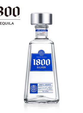 原装进口洋酒Jose Cuervo-1800 Silver豪帅典藏1800银龙舌兰酒