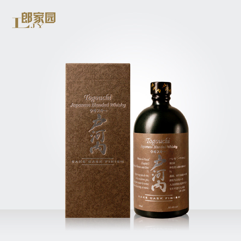 户河内TOGOUCHI清酒桶威士忌700ml