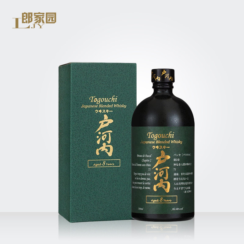 日本TOGOUCHI户河内8年调配型威士忌