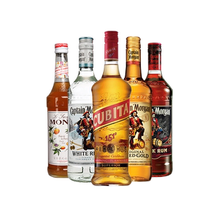 郎家园洋酒美洲僵尸Zombie Cocktail鸡尾酒套装黑白朗姆