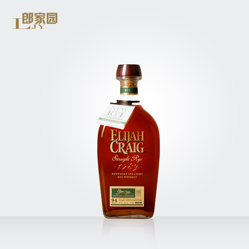 郎家园洋酒Elijah Craig Rye爱利加小批量黑麦威士忌