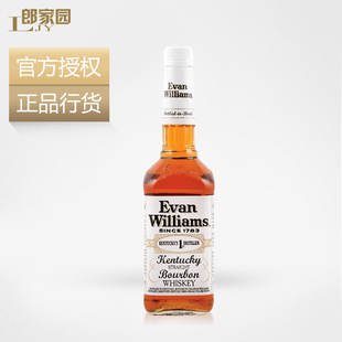 郎家园洋酒Evan whiskey爱威廉斯50度波本威士忌酒 Williams