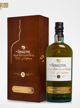 郎家园洋酒Singleton 25YO苏格登达夫镇25年单一麦芽苏格兰威士忌