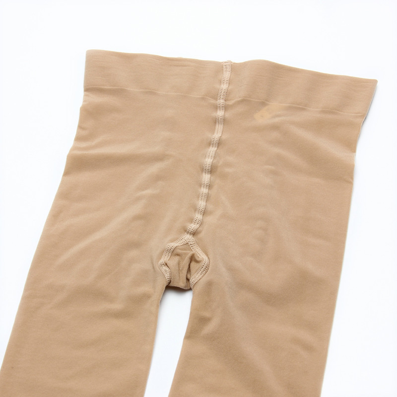 邦女郎8234 脚底硅胶防滑按摩钢丝袜 丝滑耐磨微透肉纤体连裤袜女