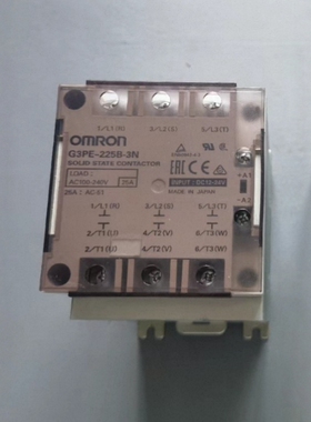 欧姆龙固态继电器G3PE-225B-3N全新原装正品现货议价