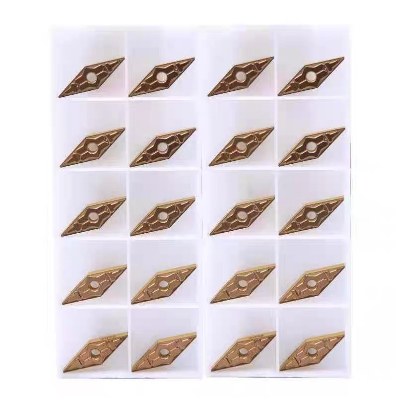 进口东芝槽型钢件数控车刀片VNMG160404 160408 160412-TM T9125