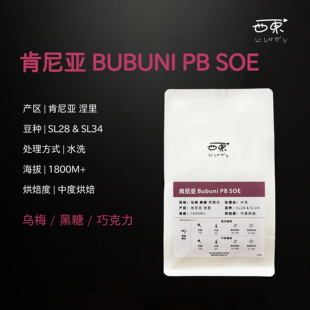 肯尼亚涅里SOE水洗SL28意式浓缩中度烘焙咖啡豆美式黑咖啡250克