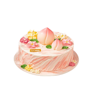 法乐希仙寿花语长辈祝寿生日蛋糕北京上海广州深圳成都同城配送