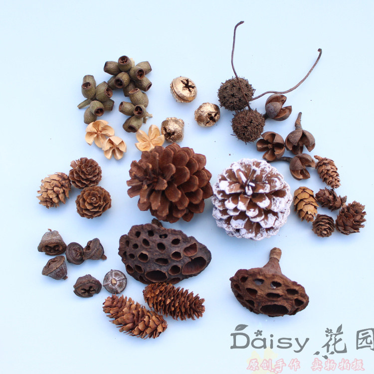 干花幼儿园圣诞节手工diy材料包