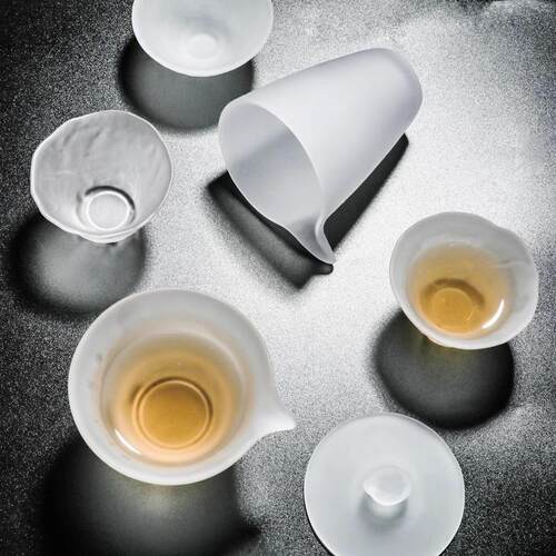 日式琉璃茶具泡茶套装