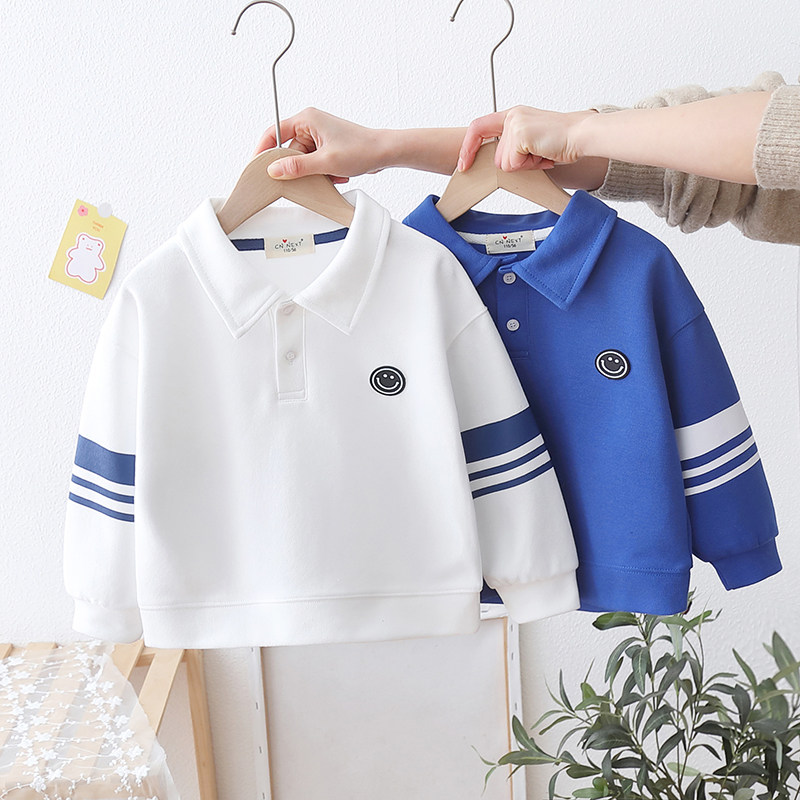 男童卫衣全棉春秋季翻领POLO衫宝宝韩版长袖T恤打底上衣外套2581,童装/婴儿装/亲子装,T恤,淘宝优惠券,粉丝福利购,淘宝优惠卷
