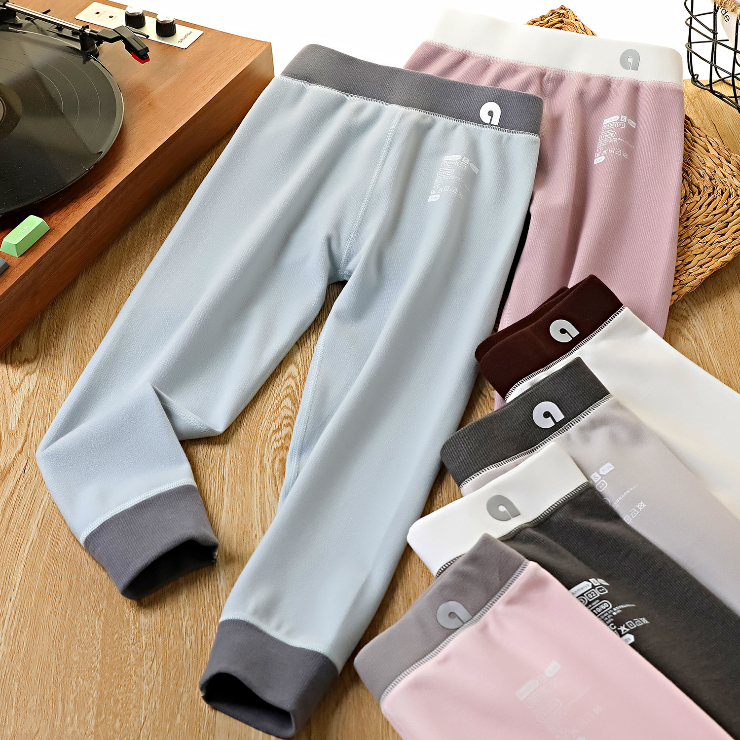 小奶皮儿童家居服打底裤