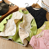 男童绗棉背心2026秋冬羊毛蚕丝按扣保暖马甲中大童坎肩外套3522